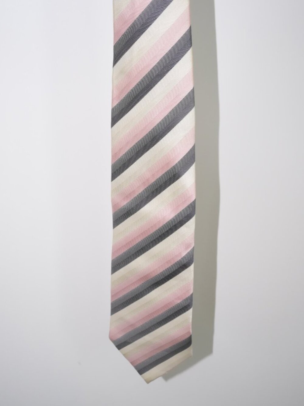 Primo Pink Stripe Tie
